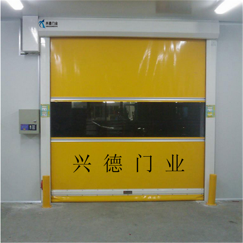 興德門眾多企業(yè)廠房選擇，只因快硬質(zhì)快速門的人性化